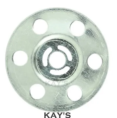 35mm Metal Insulation Discs Tile Backer Plasterboard Fixing Washer Wall Flooring • £79.49