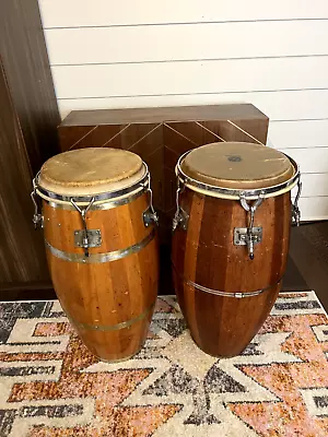 Vintage Gon Bops Conga Tumba ?  Drums Gonbops • $899