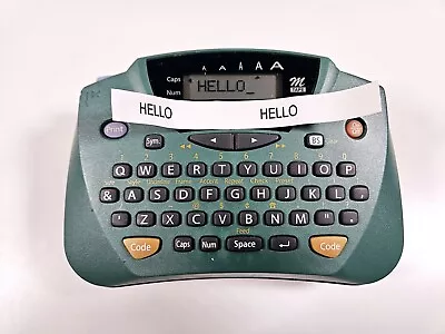 Brother Model PT-65 P-Touch Home & Hobby Handheld Label Maker Portable Green • $32