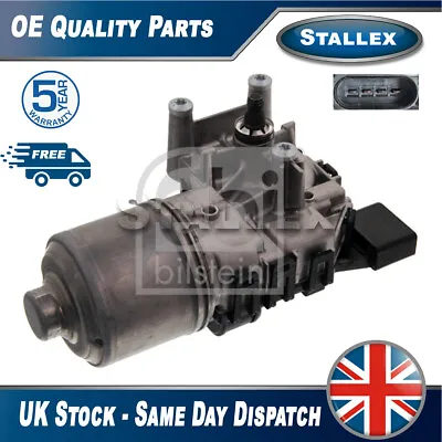 Fits Vauxhall Astra 2003-2015 Windscreen Wiper Motor Front Stallex 93179149 • $183.07