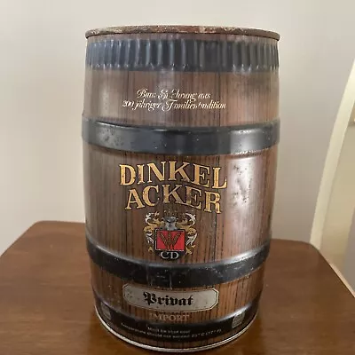 DINKEL ACKER IMPORTED 5 LITER MINI BEER KEG GERMAN GERMANY FREE SHIPPING Empty • $19.99