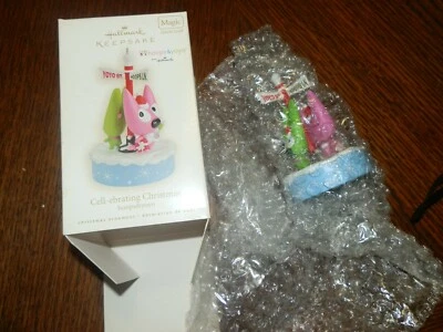 $11.99 • Buy Hoops And Yoyo Cell-ebrating Christmas Hallmark Magic Ornament NIB