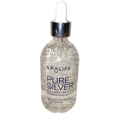 1 Spa Life Pure Silver Collagen Infused Nourishing Serum  3.7 Fl Oz • $14.79