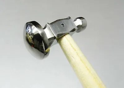 Chasing Hammer 1  Full Domed Face Jewelry Crafts Metal Forming Jewelers Hammer • $17.94