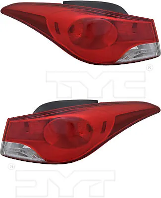 For 2011-2013 Hyundai Elantra Tail Light Outer Set Pair Halogen USA • $194.50