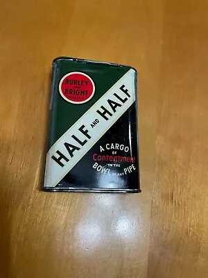 Half And Half Pocket Tobacco Tin • $12