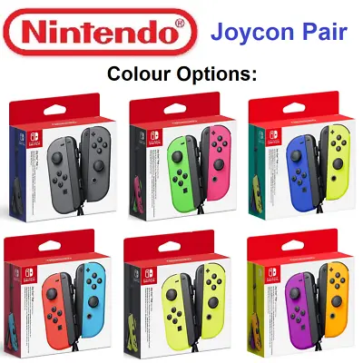 Joycon Controllers Gamepad Joy-con Controller Pair For Nintendo Switch Console • $178