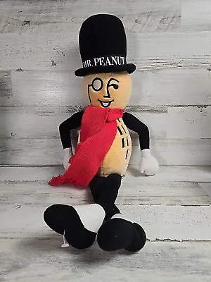 1991 MR. PEANUT 26  PLUSH Stuffed Doll W/ Scarf Hat Planters  • $15.99