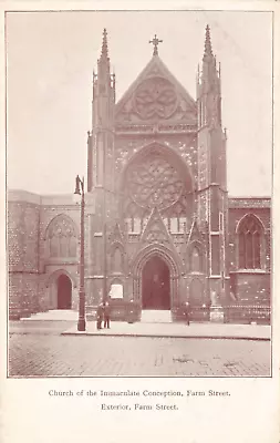 Postcard - Church Of Immaculate Conception - Farm Street - Mayfair - London • £3.99