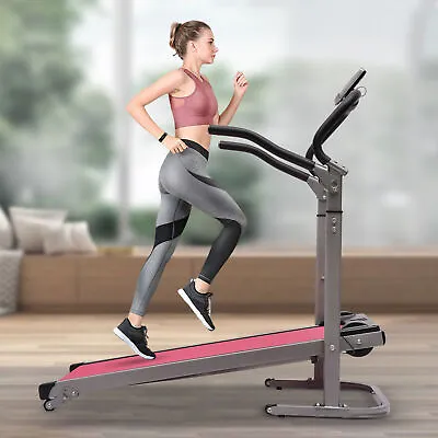 USED!Folding Treadmill LED With Incline Running Fitness Jogging Machine FOR Home • $200