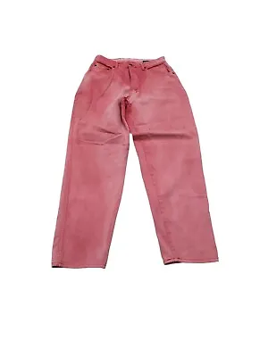 Vintage Paco Jeans Salmon Pink Size 30x31 Mens Pants Y2K Distressed  • $19.95