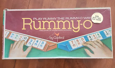 Vintage Rummy-O Rummikub Game • $15