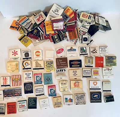 Vintage  Matchbook Lot Matchbooks Struck And Unstruck • $36.95