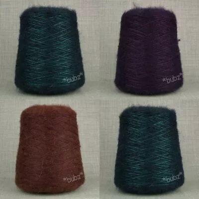 £15.95 • Buy SUPER SOFT BABY ALPACA MERINO WOOL 4 PLY YARN 250g CONE HAND MACHINE KNITTING