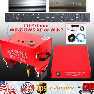 Portable Pneumatic Metal / Dot Peen Mark Engraving Machine For VIN Code Number  • $367.65