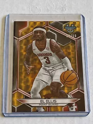 El Ellis 2023-24 Bowman’s Best University Gold Geometric Refractor 28/50 • $10.95