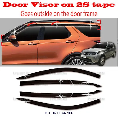 Land Rover Discovery 2018-2024 DOOR SIDE WINDOW VENT VISORS RAIN GUARDS ⭐6pcs⭐ • $56.94