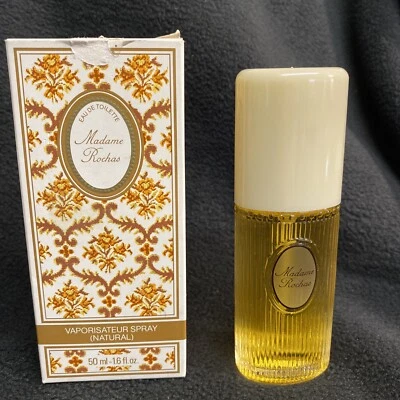 £5 • Buy Madame ROCHAS Vintage Eau De TOILETTE 50ml Opened But Never Used