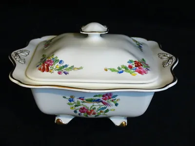 Petrus Regout Maastricht Cherbourg Holland Handpainted Vegetable Footed Tureen  • $69.99