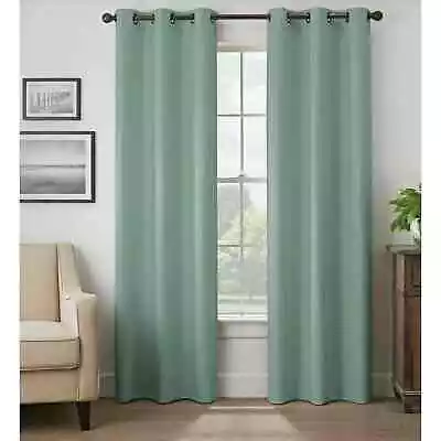 NEW!! (1) Panel Eclipse 63  Absolute Zero 100% Blackout Curtains Martina Blue • $13.50