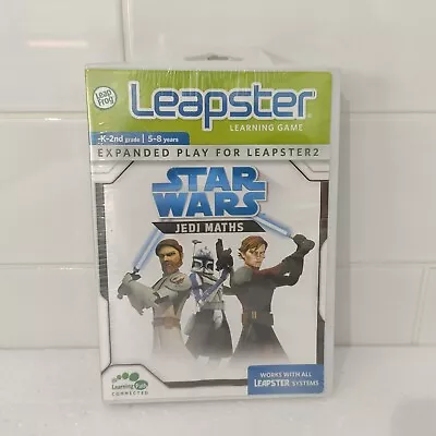 Leapster Star Wars Jedi Maths Game K-2nd Age 5-8 Learning Leap Frog New Sealed • £6.99