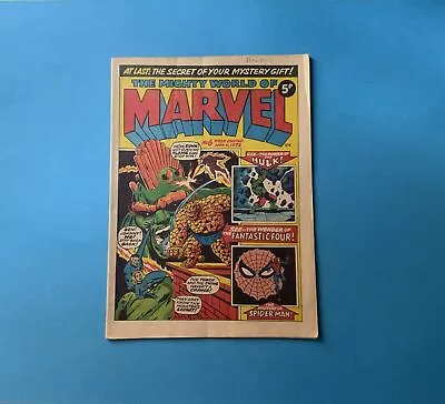 Mighty World Of Marvel #6 | Nov 11th 1972 | Hulk | Spider-Man | Fantastic Four • £8.75