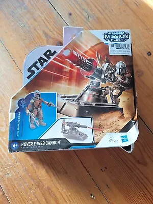 New Star Wars Mission Fleet Mandalorian Hover E-Web Cannon Unopened. Damaged Box • £0.99