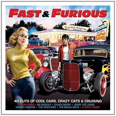 Various Artists : Fast & Furious CD 2 Discs (2015) Expertly Refurbished Product • £3.15