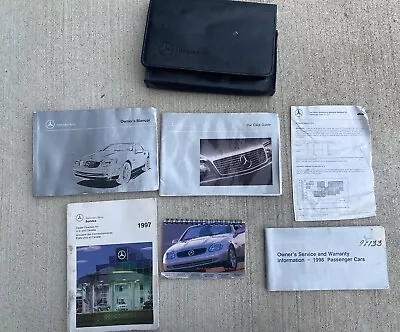 1998 Mercedes SLK230 R170 Owner's Manual Mechanical Case Book OEM Set • $64.97