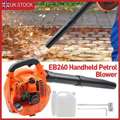 £61.99 • Buy 26cc Garden Yard Handheld Petrol Leaf Blower Powerful 2 Stroke Air Cooled Engine