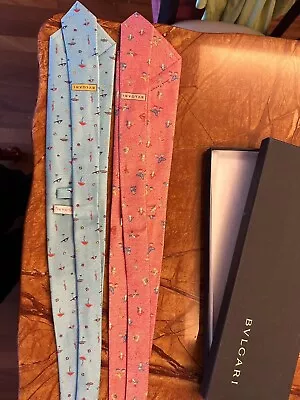 Vintage Ties For Men Bvlgari Authentic • $49.99