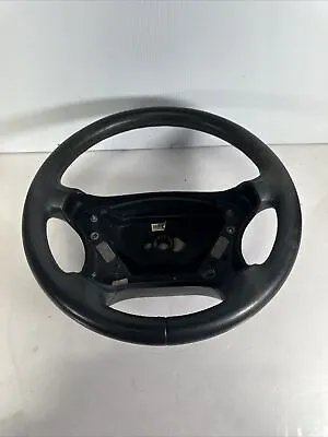 2003 Mercedes C240 4 Spoke Steering Wheel Leather Black OEM • $169.99