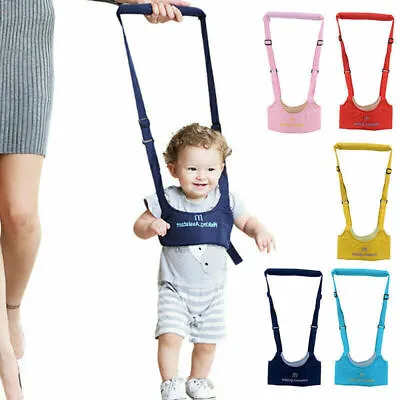 Baby Toddler Walking Harness Aid Assistant Learn Walk Safety Equipment • £8.82