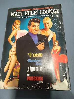 Matt Helm Lounge The Silencers / Murderers Row /  Ambushers / Wrecking Crew DVD • $29.90