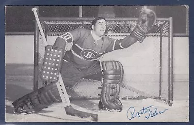 1964-65 Canadiens Postcards #22 Rogatien Vachon - Montreal Canadiens - (B) • $49.99