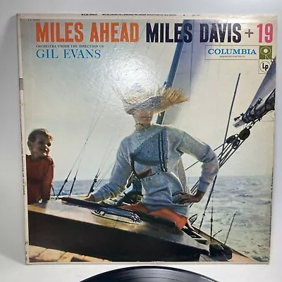 Miles Davis + 19 Gil Evans Miles Ahead 1957 Mono Wynton Kelly Paul Chambers RARE • $69.95