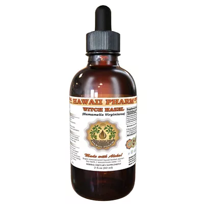 Witch Hazel (Hamamelis Virginiana) Tincture. Alcohol-Based. Hawaii Pharm. • $19.95