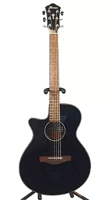 Ibanez AEG50L Left-Handed Acoustic-Electric Guitar - Black High Gloss • $275.99