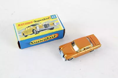 Boxed Vintage Matchbox Superfast 46 Mercedes 300 SE Diecast Model MINT • $1.23