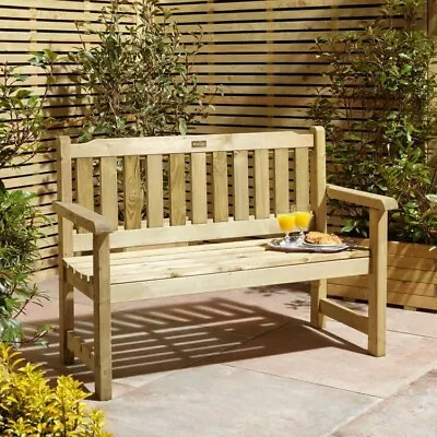 Rowlinson Garden Softwood Bench Seat Pressure Treated 1.2m 4ft • £99