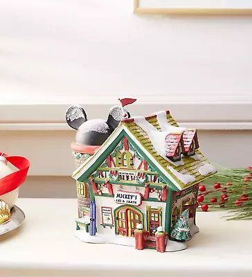 Mickey's Ski & Skate Chalet Department 56 Disney Village 4032203 Mouse Building • $91.99