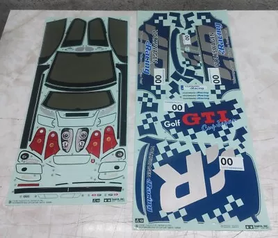 Tamiya Volkswagen Golf GTI Cup Car TT-01E Original Decals Set • $69.99