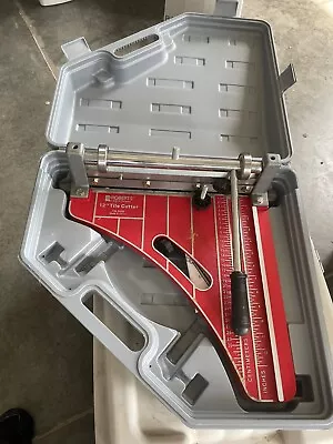 ROBERTS 10-900 Vinyl Tile Cutter 12 Inch W/ Built In Casters • $230