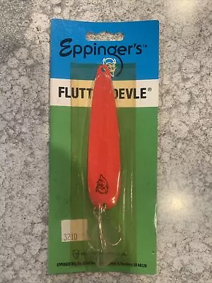 Vintage Eppinger Flutter Devle Spoon In Original Package #3210 • $14.99