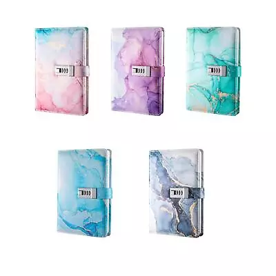 Diary With Lock Combination Lock Journal Locked Diary Teenage Girls Kids • $27.96