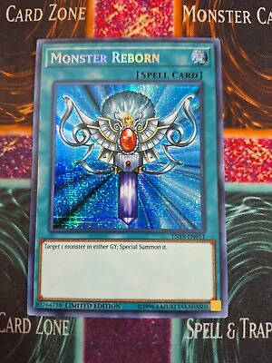 Yu-Gi-Oh! TCG Monster Reborn TN19-EN011  Prismatic Secret Rare Limited Near Mint • $10