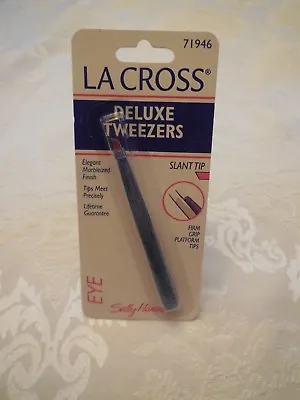 Sally Hansen La Cross Deluxe Tweezers Slant Tip 71946 • $52