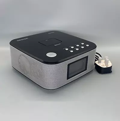 AZATOM | Home-Hub IPhone Docking Station W/ FM Radio Speaker Dual Alarms • £13.99