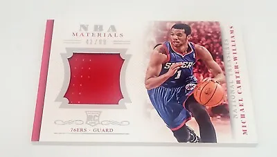 2013-14 National Treasures NBA Rookie Materials #17 Michael Carter-Williams /99 • $3.60