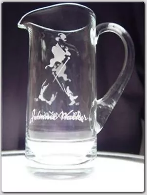 $24.95 • Buy Johnnie Walker Scotch Whisky Glass Water Jug Rare Genuine Quality New In Box